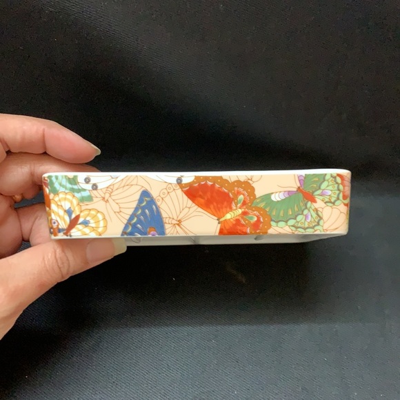 Neiman Marcus porcelain butterfly card case &cards - Picture 6 of 16